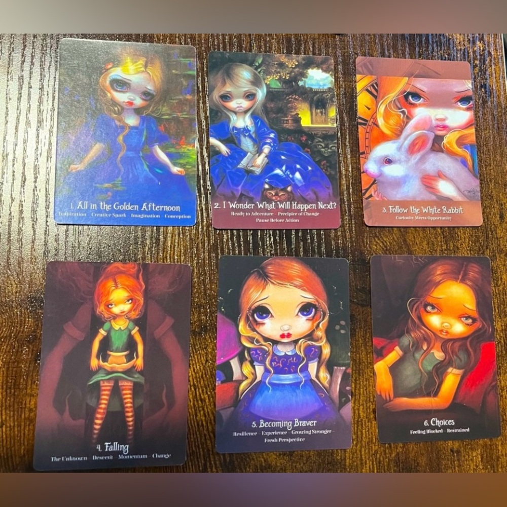🔮Bundle🔮 Alice in Wonderland Oracle Deck Bundle - Picture 6 of 12